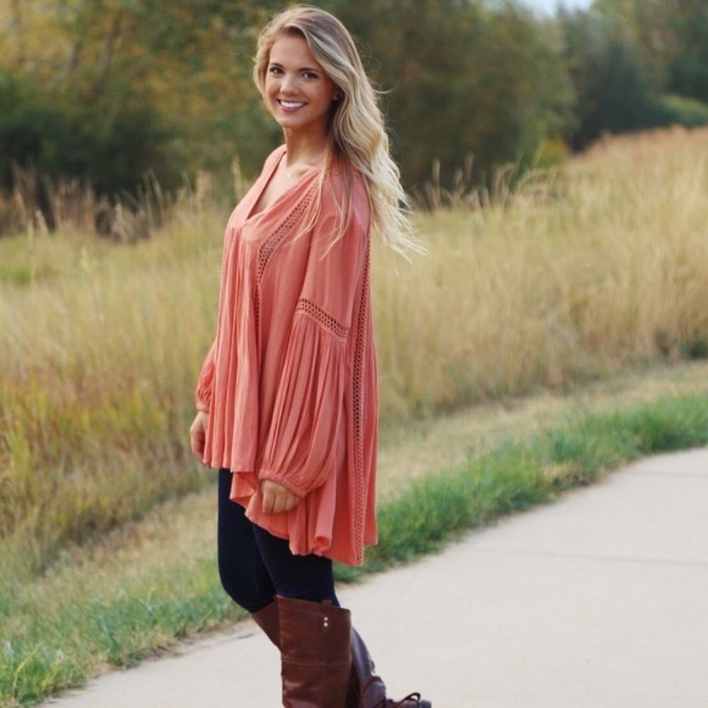 Free People Just The Two Of Us Tunic SIZE XS